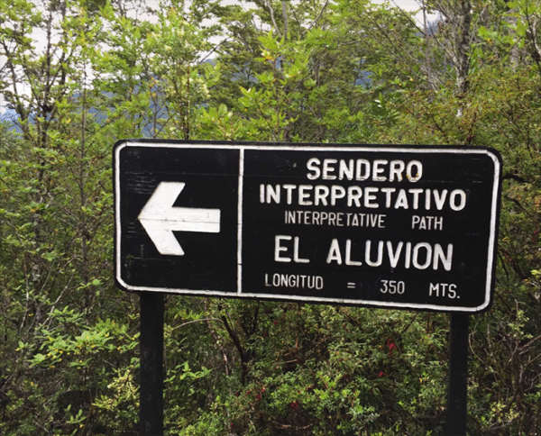 sendero el aluvion queulat